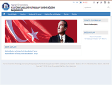 Tablet Screenshot of inkilap.harran.edu.tr