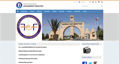 Desktop Screenshot of fef.harran.edu.tr