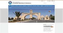 Desktop Screenshot of ceylanpinar.harran.edu.tr
