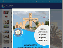 Tablet Screenshot of harran.edu.tr